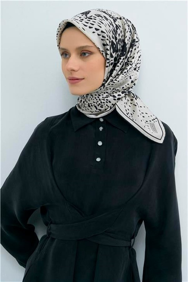 Armine Yeni Sezon 2026 Saf İpek Twill Eşarp 9552D 81