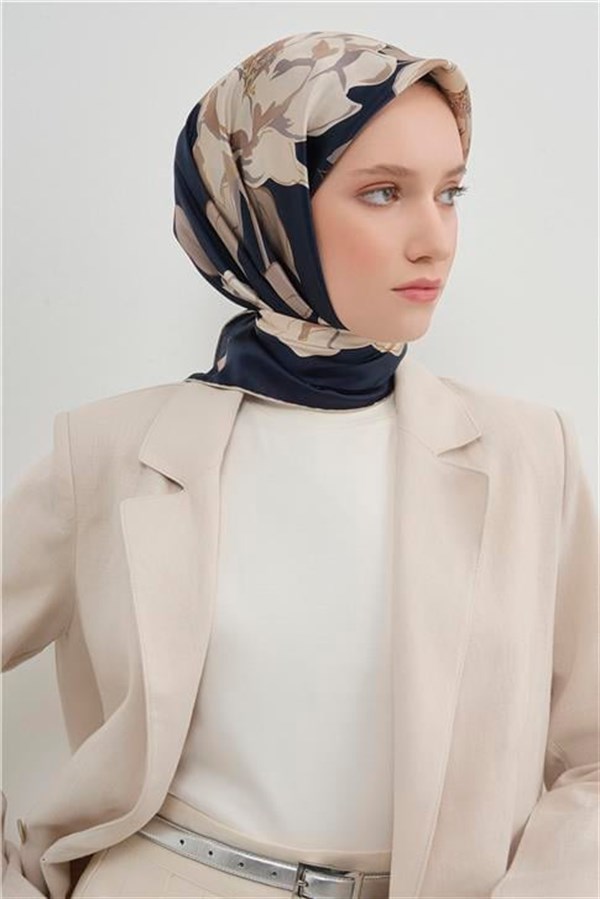 Armine Yeni Sezon 2026 Saf İpek Twill Eşarp 9509D 10