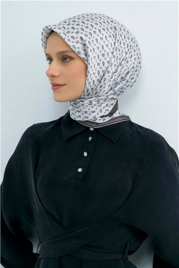 Armine Yeni Sezon 2026 Saf İpek Twill Eşarp 9548D 50