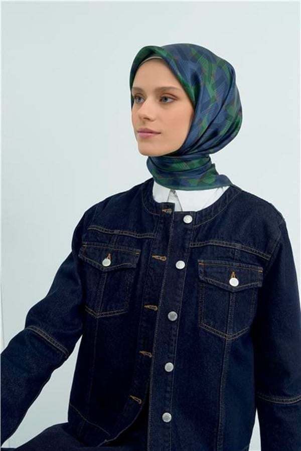 Armine Yeni Sezon 2026 Saf İpek Twill Eşarp 9541D 87