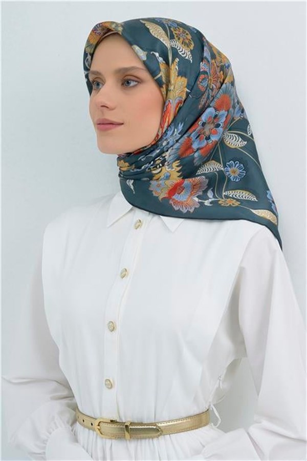 Armine Yeni Sezon 2026 Saf İpek Twill Eşarp 9523D 56