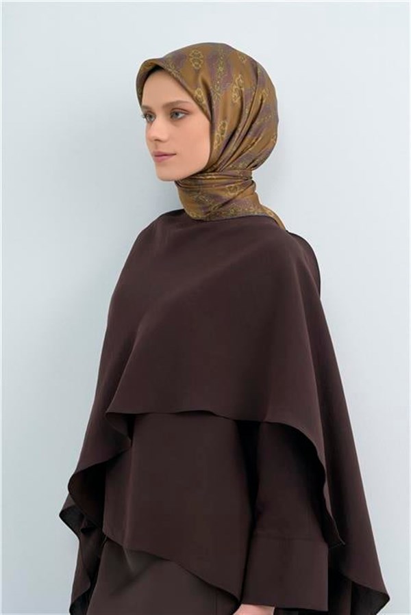Armine Yeni Sezon 2026 Saf İpek Twill Eşarp 9522D 07
