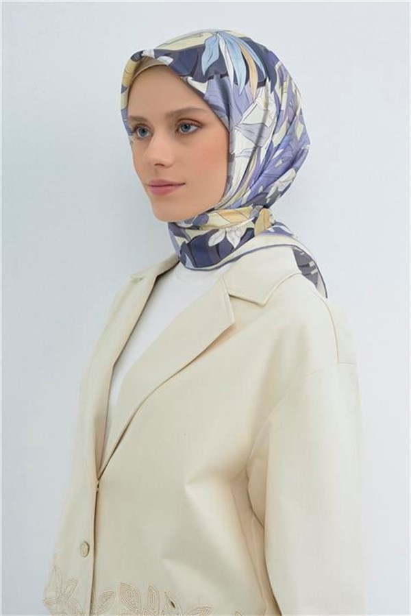 Armine Yeni Sezon 2026 Saf İpek Twill Eşarp 9500D 85