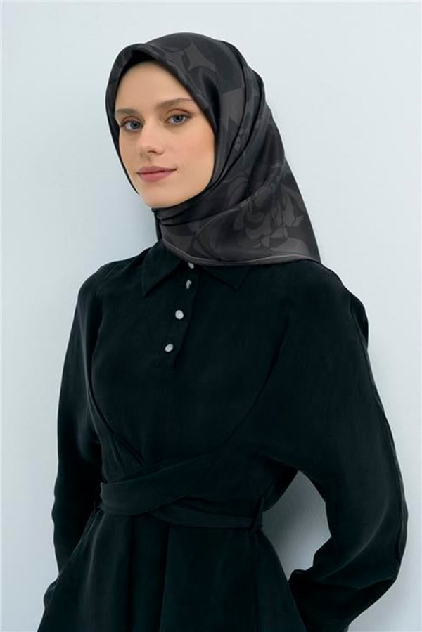 Armine Yeni Sezon 2026 Saf İpek Twill Eşarp 9551D 37