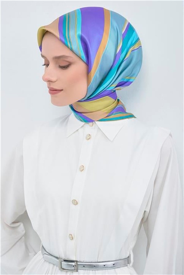 Armine Yeni Sezon 2026 Saf İpek Twill Eşarp 9514D 09