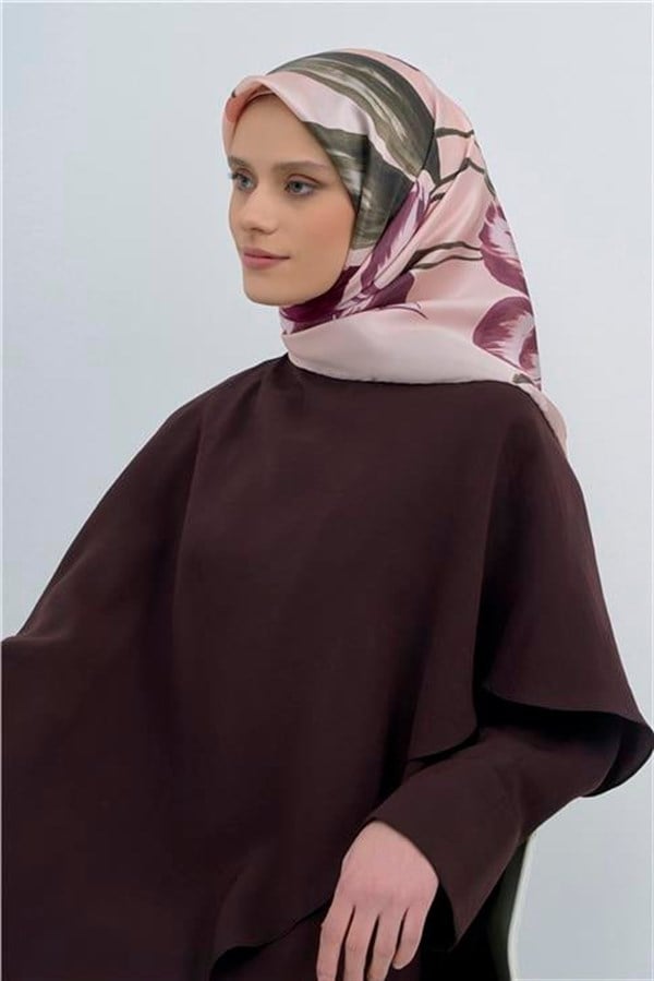 Armine Yeni Sezon 2026 Saf İpek Twill Eşarp 9506D 33