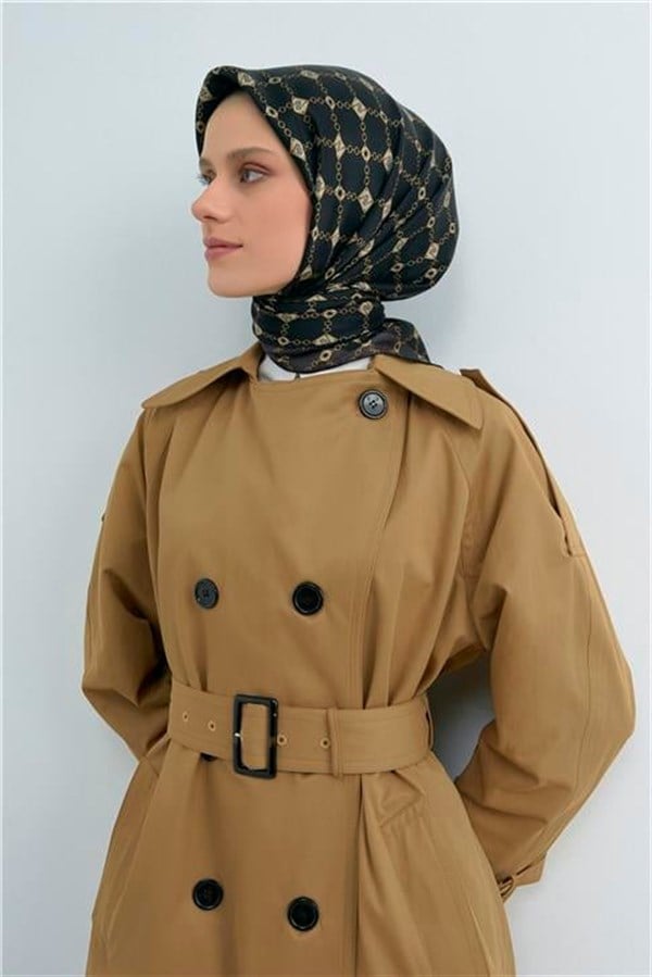 Armine Yeni Sezon 2026 Saf İpek Twill Eşarp 9530D 82