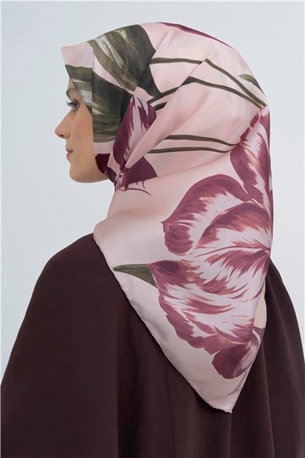 Armine Yeni Sezon 2026 Saf İpek Twill Eşarp 9506D 33