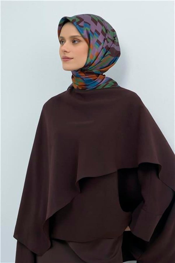 Armine Yeni Sezon 2026 Saf İpek Twill Eşarp 9507D 53