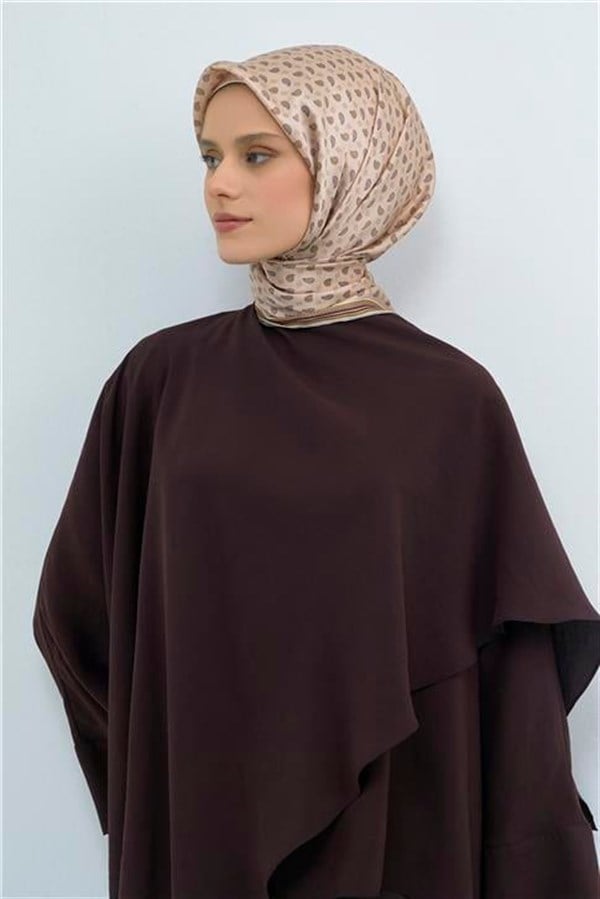 Armine Yeni Sezon 2026 Saf İpek Twill Eşarp 9548D 35