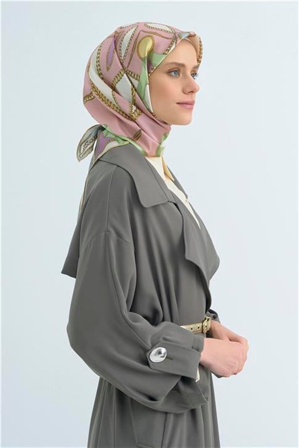 Armine Yeni Sezon 2026 Saf İpek Twill Eşarp 9531D 05