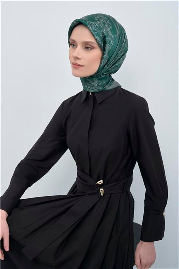 Armine Yeni Sezon 2026 Saf İpek Twill Eşarp 9537D 51