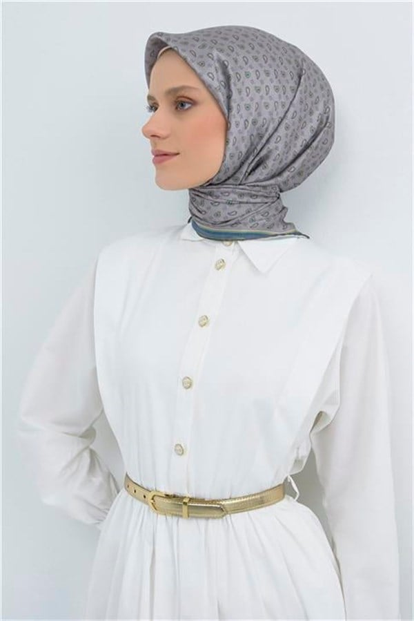 Armine Yeni Sezon 2026 Saf İpek Twill Eşarp 9548D 83