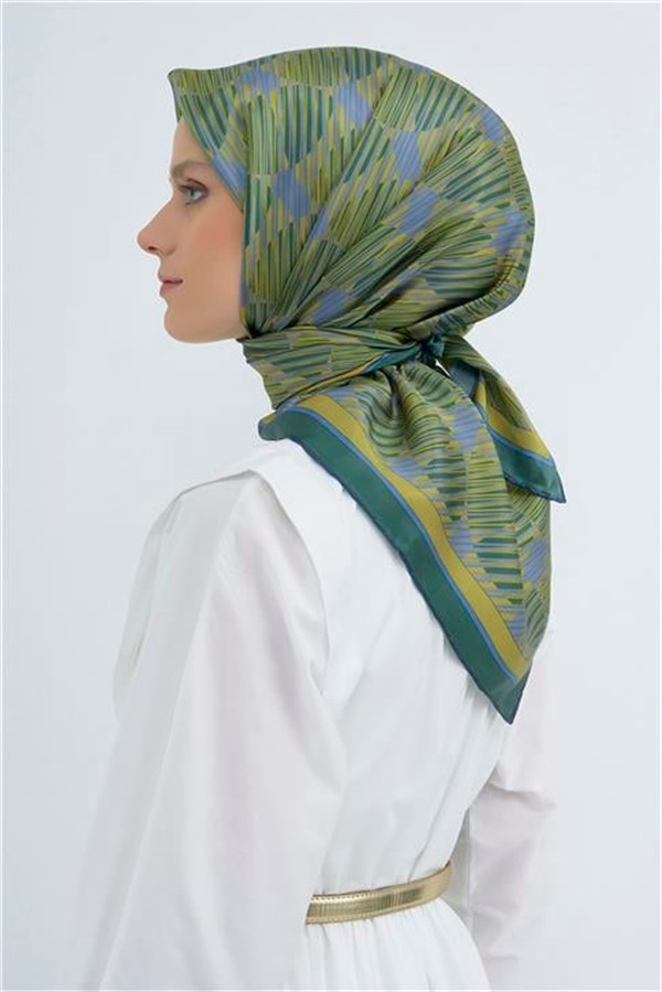 Armine Yeni Sezon 2026 Saf İpek Twill Eşarp 9533D 51