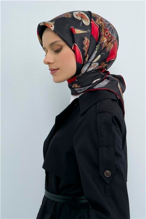 Armine Yeni Sezon 2026 Saf İpek Twill Eşarp 9532D 84
