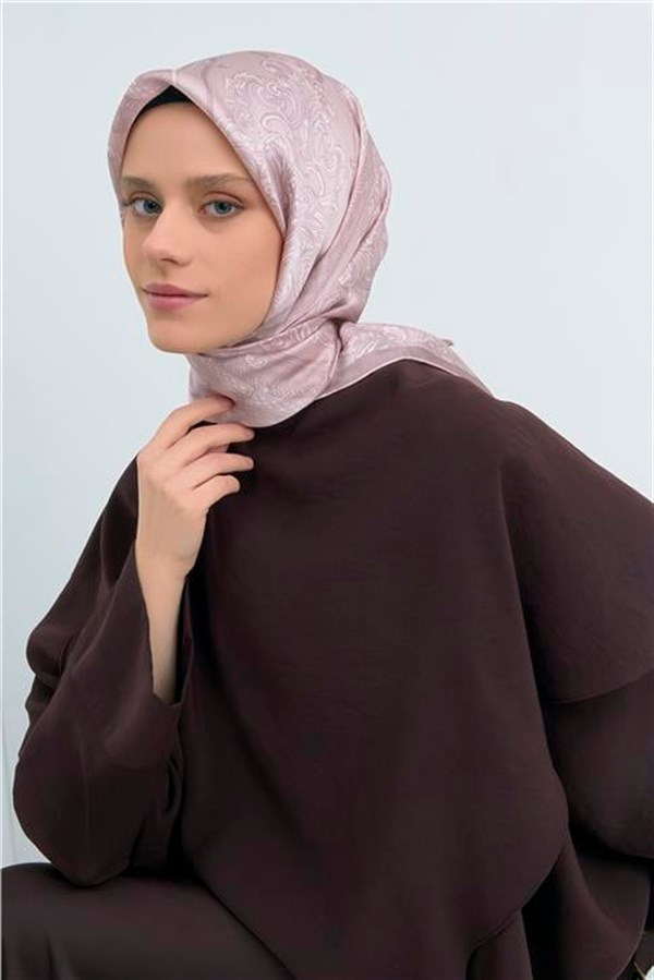 Armine Yeni Sezon 2026 Saf İpek Twill Eşarp 9537D 01
