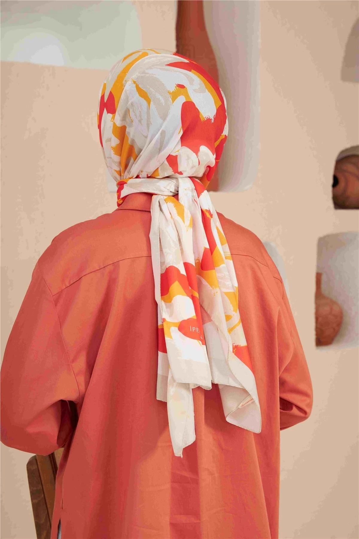 Comfort Arya Şal Kehribar Turuncu 3028-18