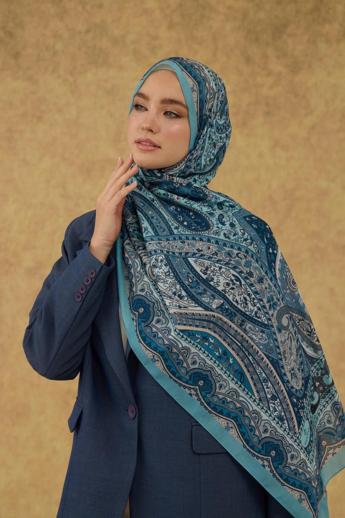 İpekhan Soft Şal Gök Mavi 3053-02
