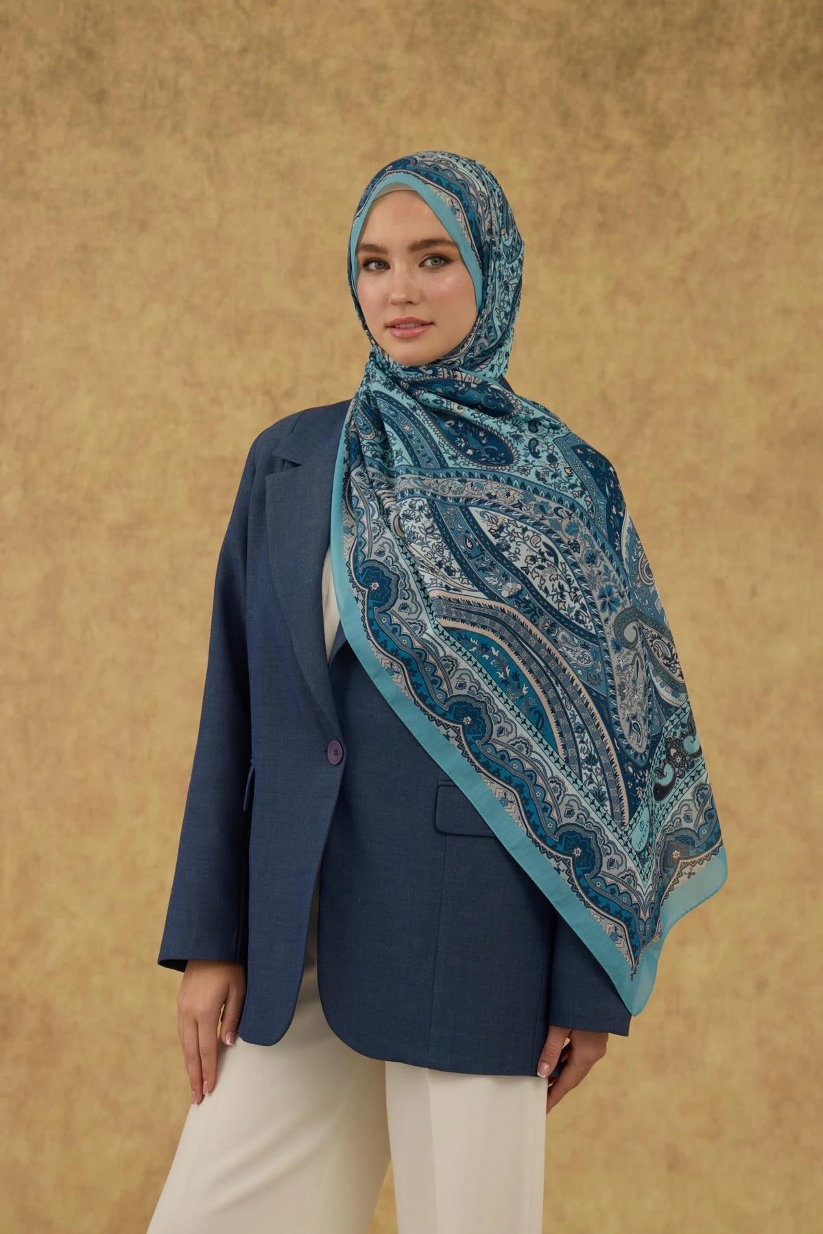 İpekhan Soft Şal Gök Mavi 3053-02