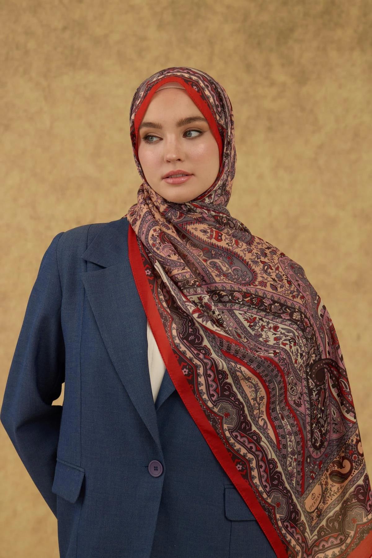 İpekhan Soft Şal Kırmızı 3053-08