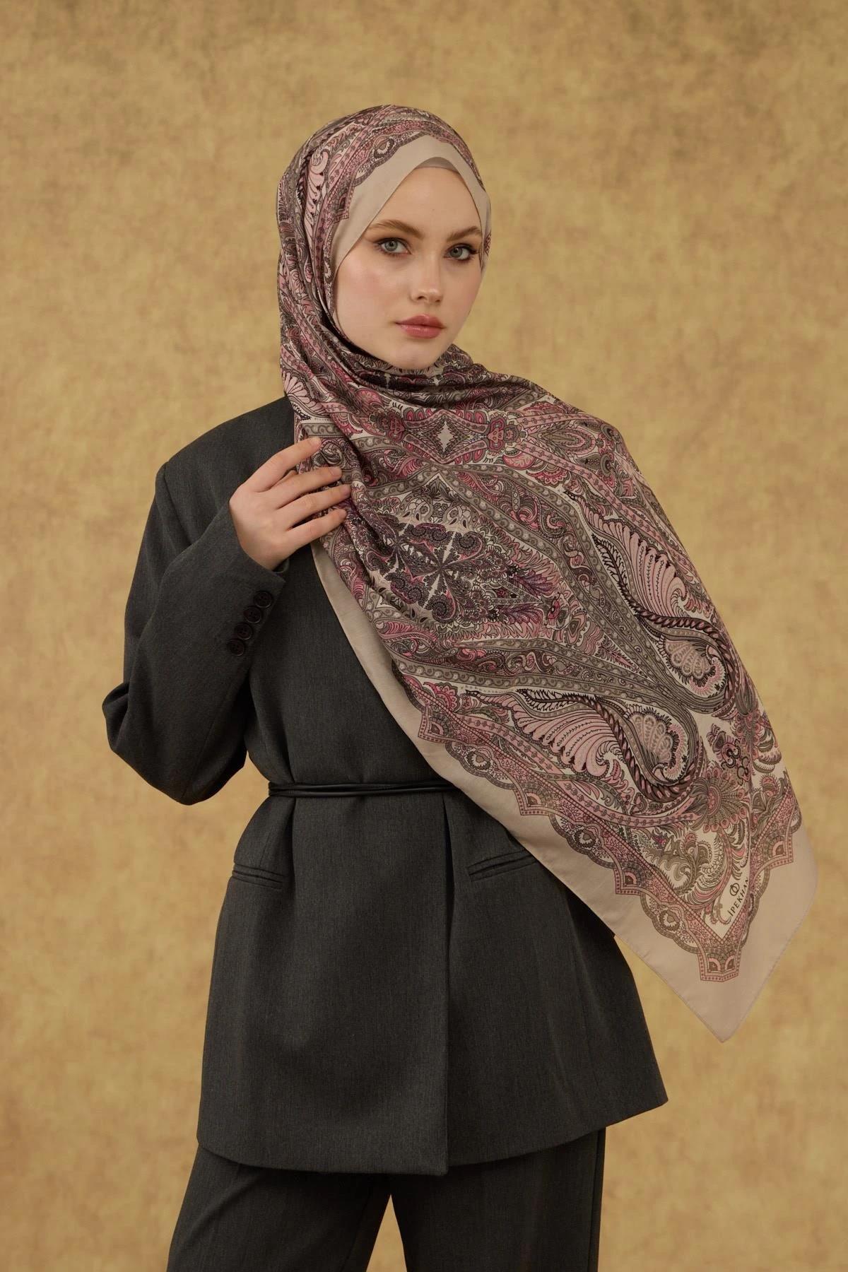 İpekhan Soft Şal Krem Pudra 3052-08