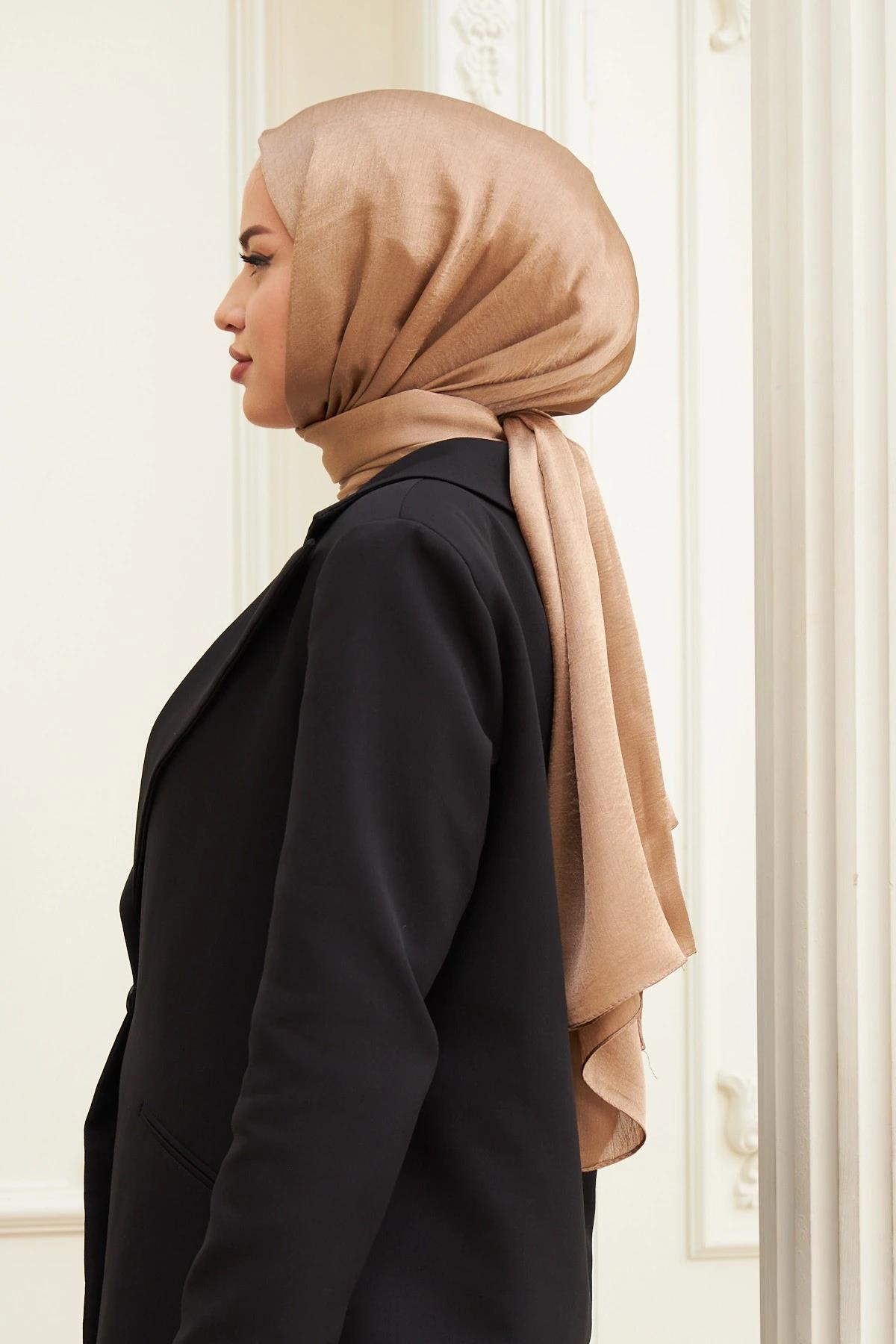 Janjan Çift Taraflı Şal Hardal