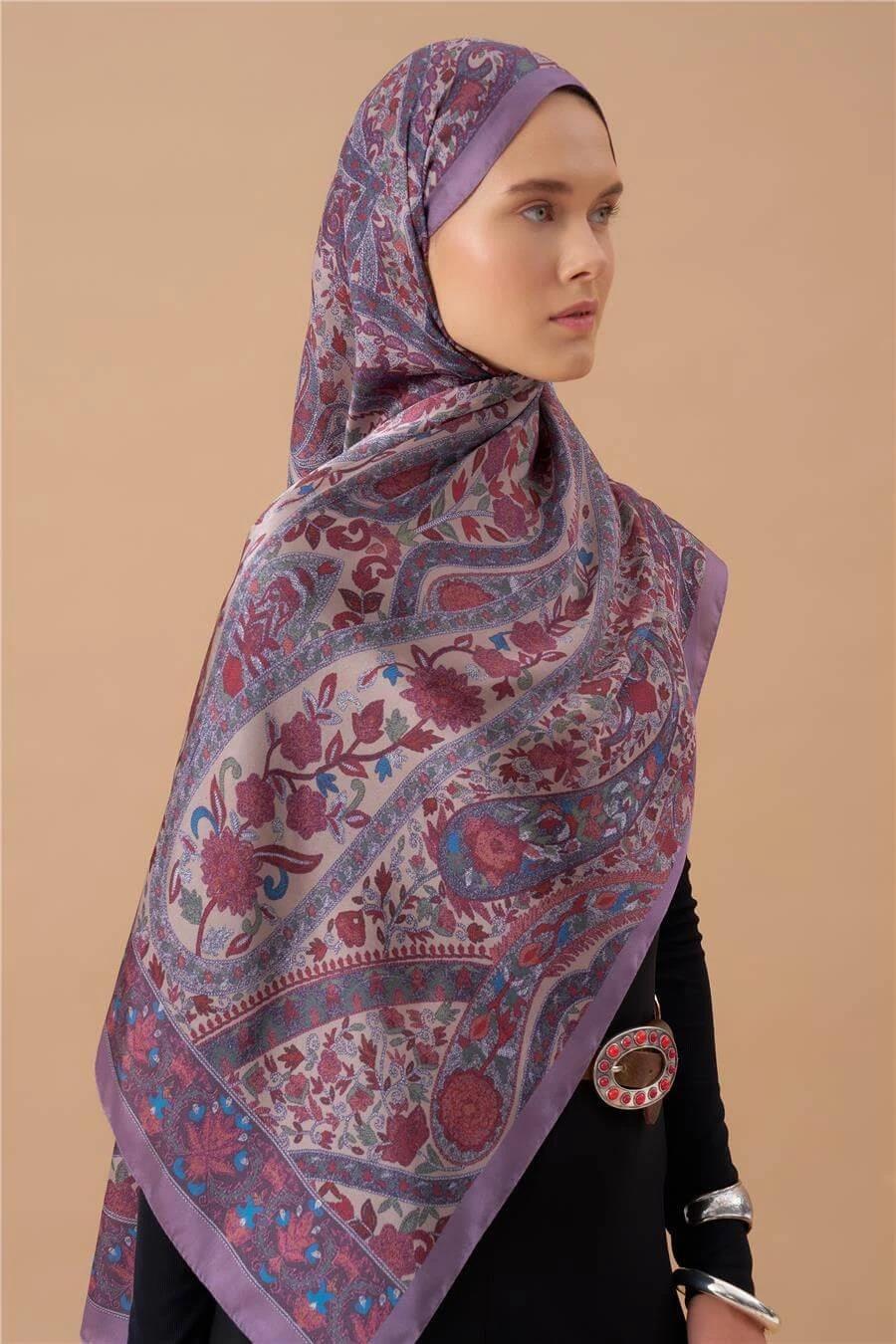 Jardin Secret Collection Hint Vual İpek Şal 5011-14