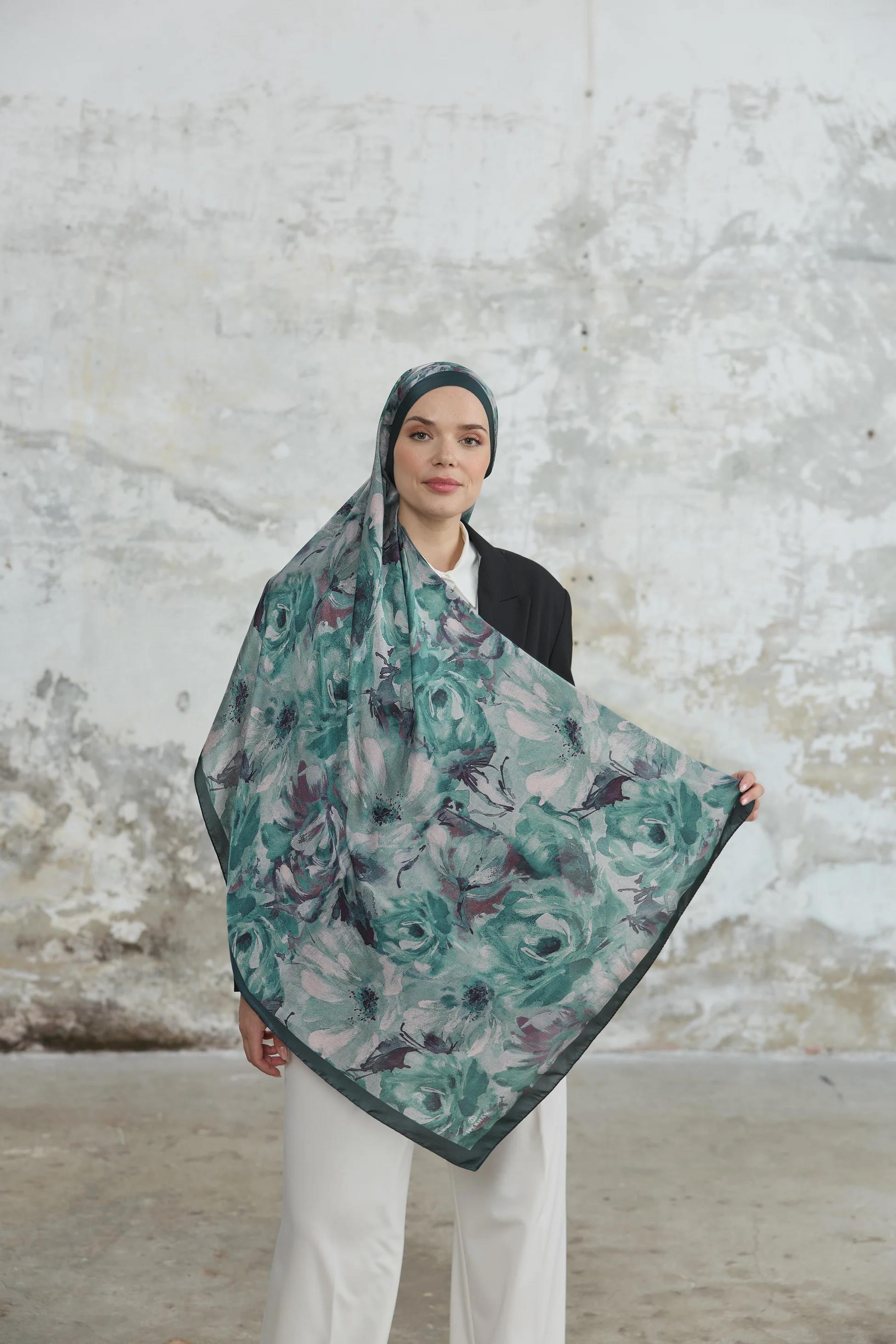 Jardin Secret Collection Hint Vual İpek Şal 5013-12