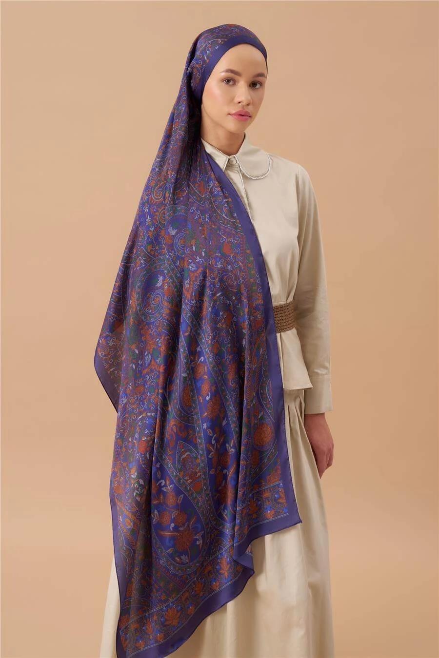 Jardin Secret Collection Hint Vual İpek Şal 5011-19