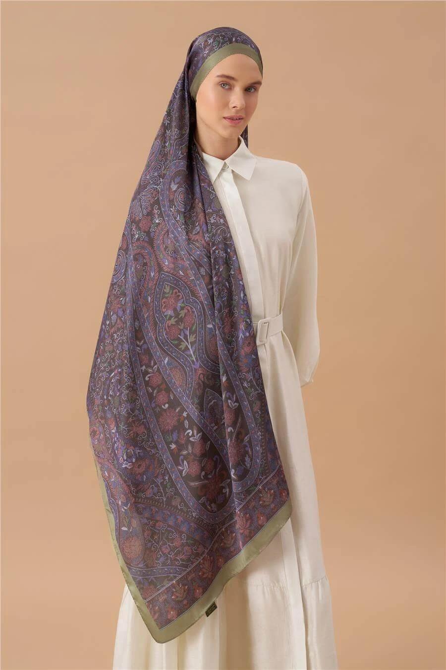 Jardin Secret Collection Hint Vual İpek Şal 5011-16