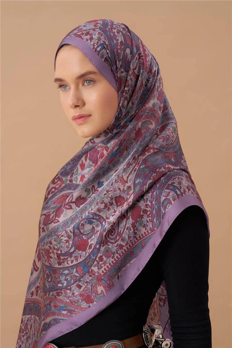 Jardin Secret Collection Hint Vual İpek Şal 5011-14