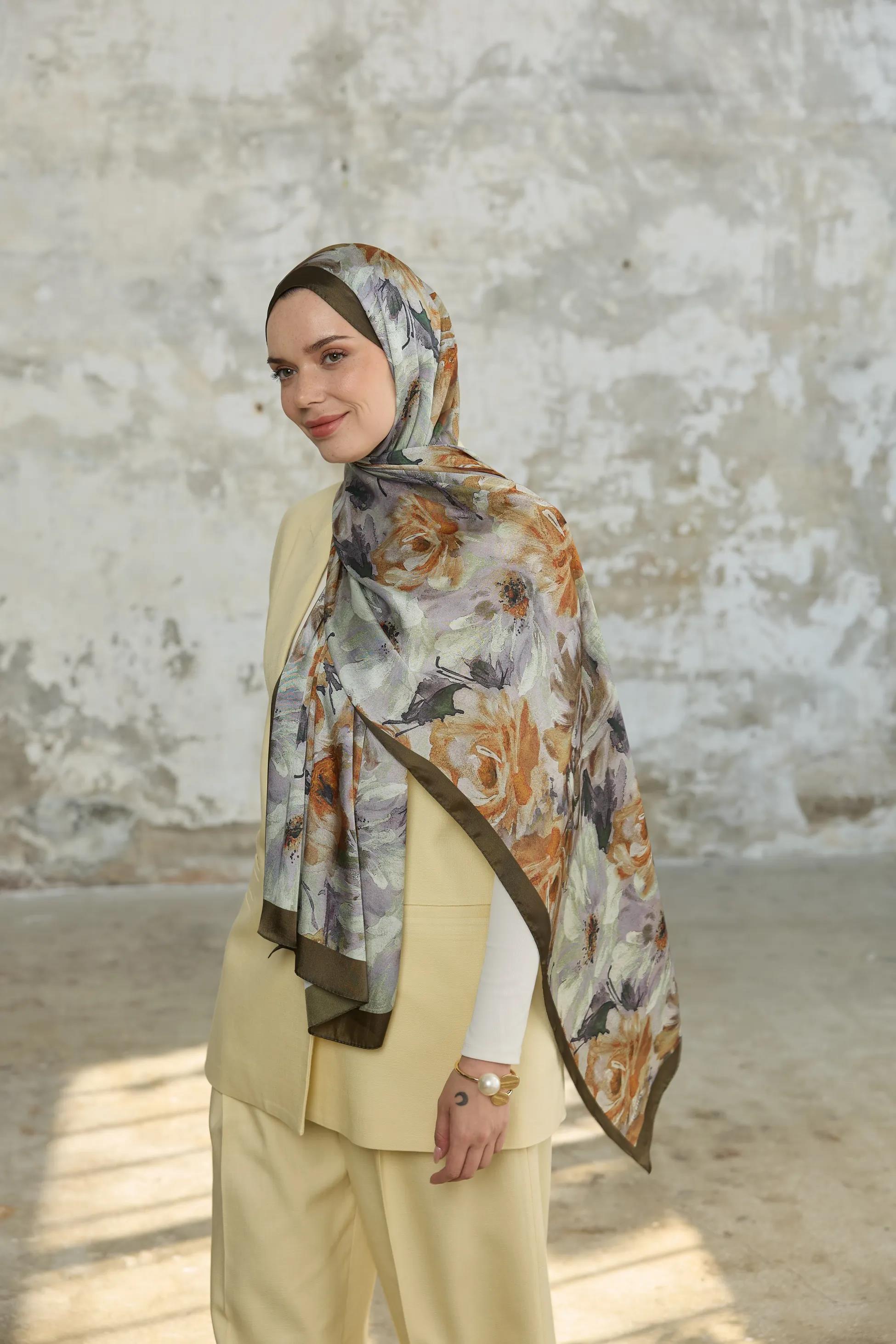 Jardin Secret Collection Hint Vual İpek Şal 5013-02