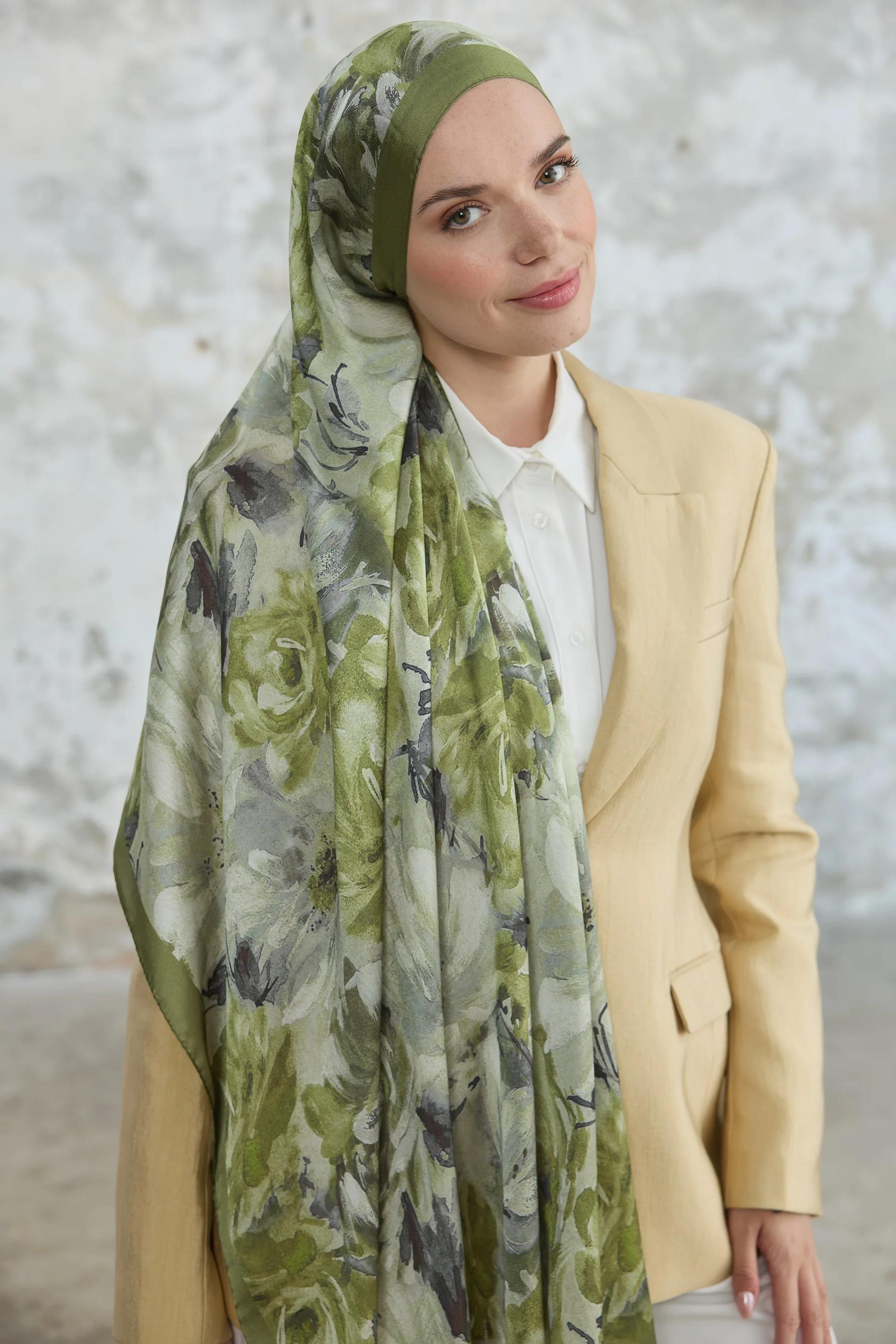 Jardin Secret Collection Hint Vual İpek Şal 5013-13