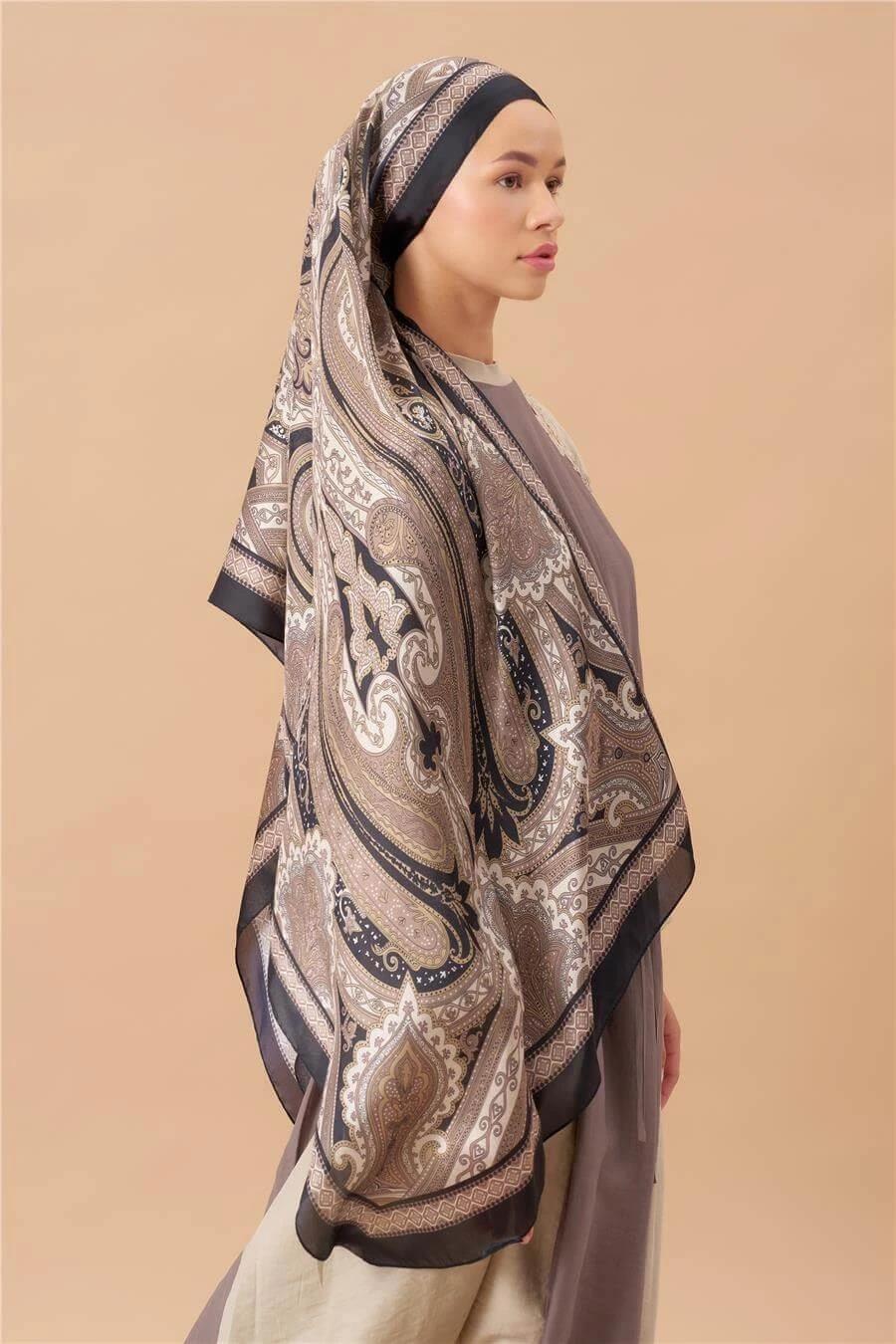 Jardin Secret Collection Hint Vual İpek Şal 5012-02