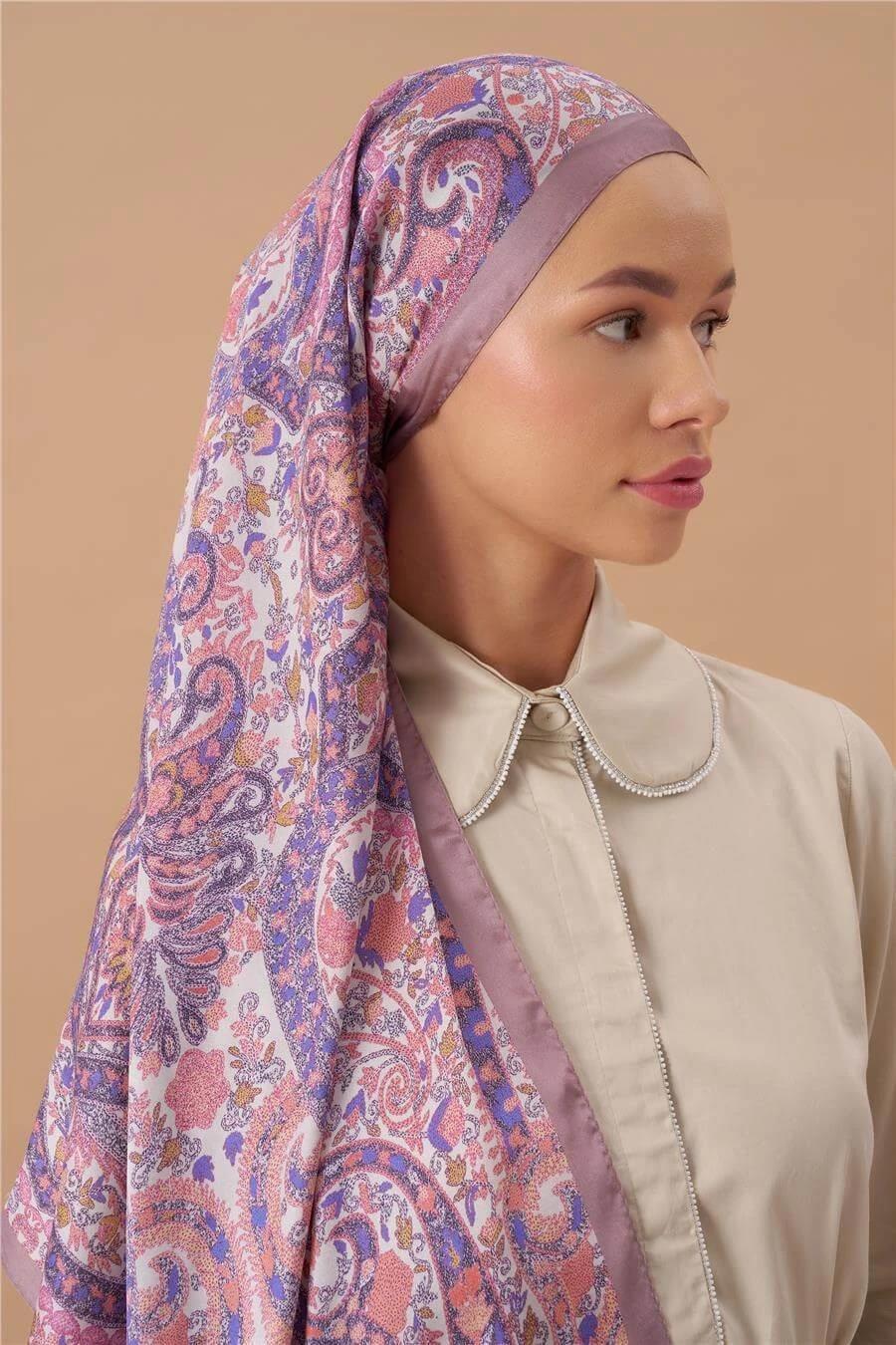 Jardin Secret Collection Hint Vual İpek Şal 5011-17