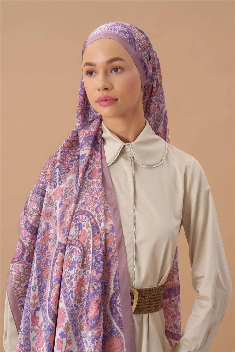 Jardin Secret Collection Hint Vual İpek Şal 5011-17