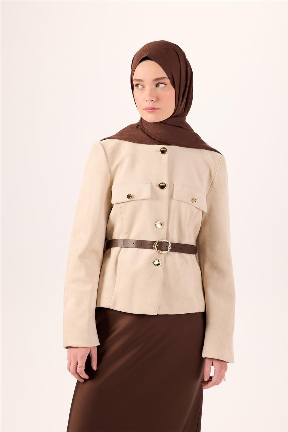 Pamuklu Liva Şal Acı Kahve Nefes Alan Doğal Dokulu 90x200