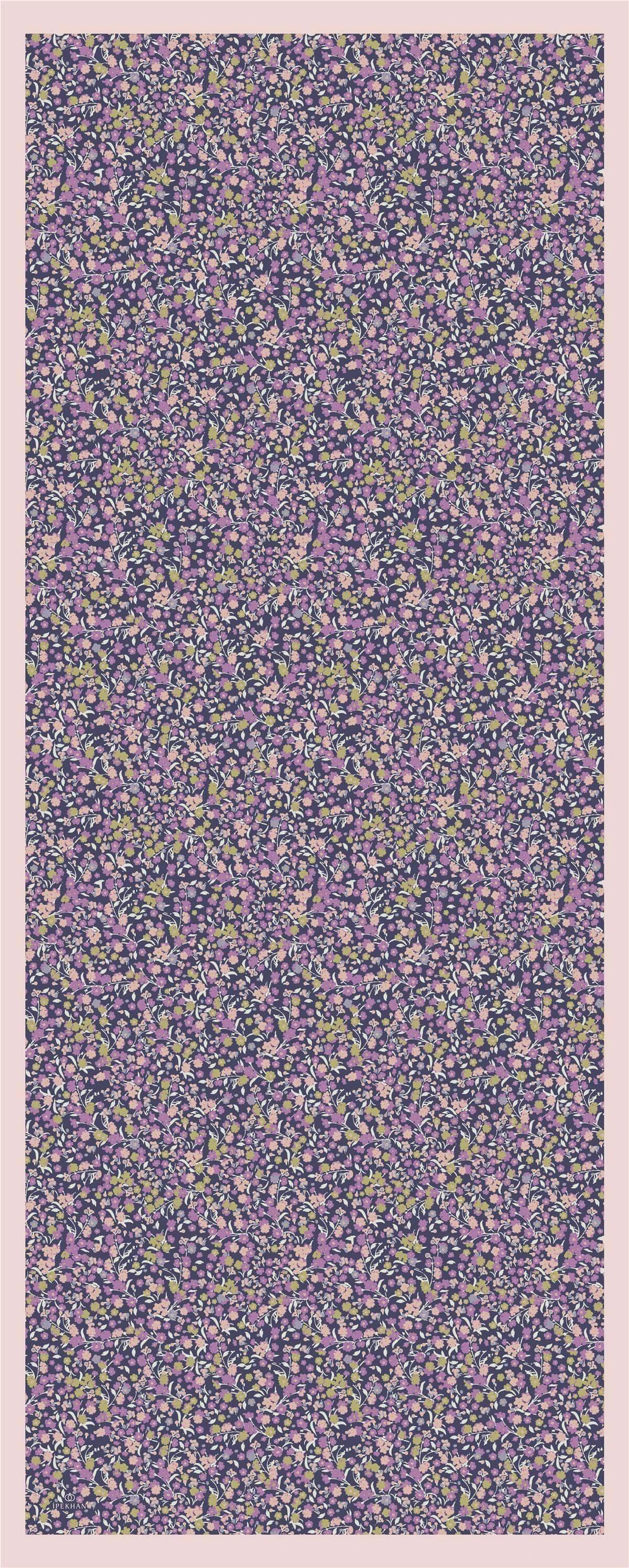 Marrakech Koleksiyon Soft Şal Pudra Mor 3046-08