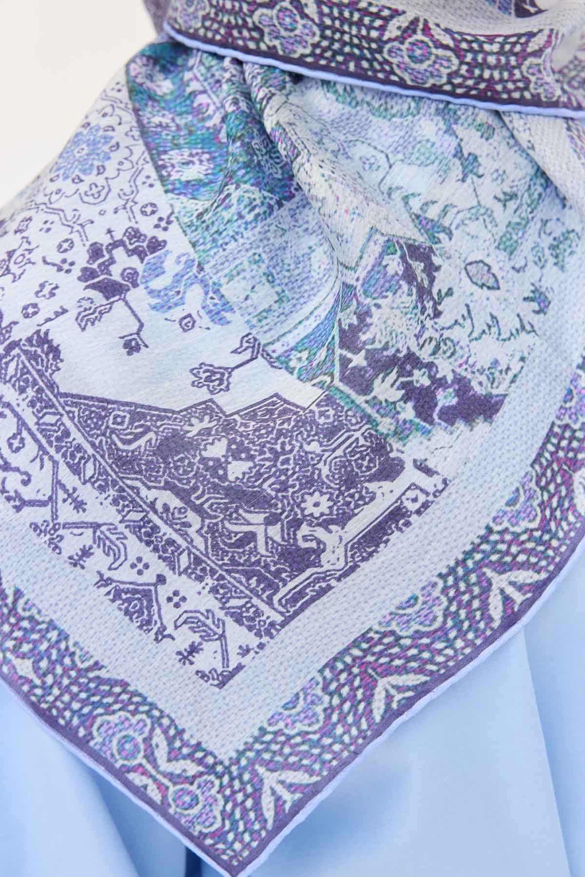 Monare Eşarp Modern Lila 90x90