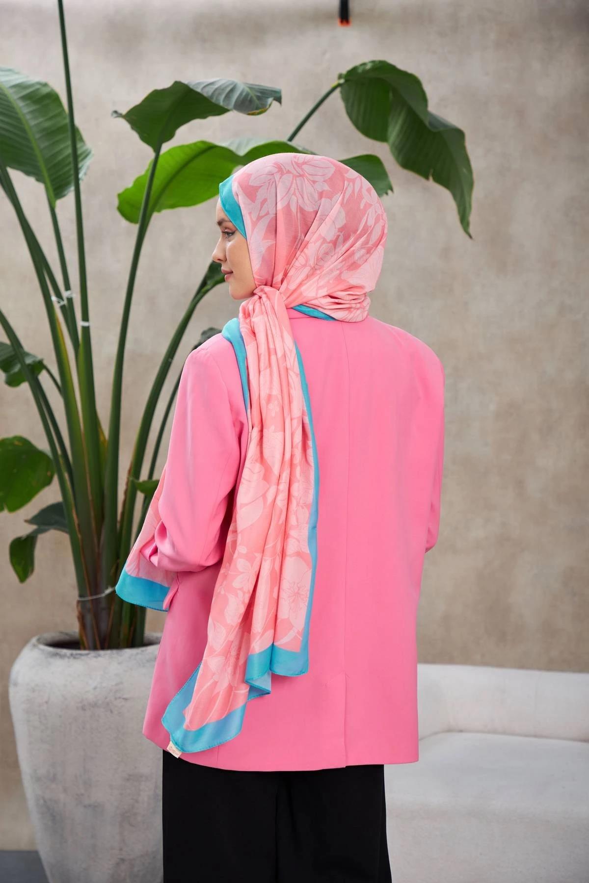 Nature Fulya Soft Şal Pudra Mavi 3041-06