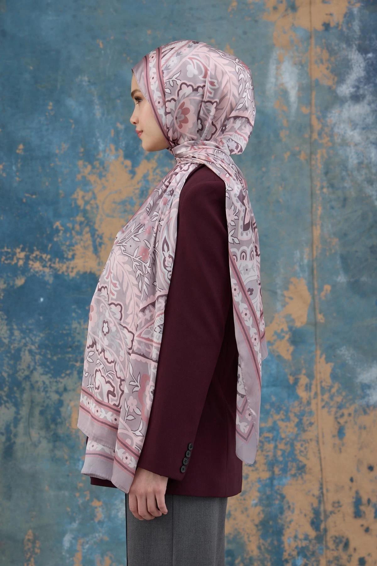 Pudra Hint Vual Şal - 5004-13