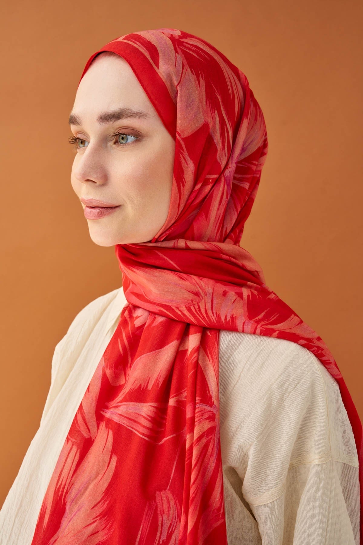 Riva Şal Tencel Bloom Narçiçeği