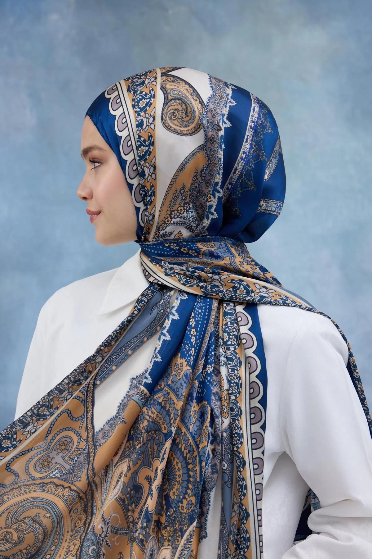 Saks Hint Vual Şal - 5006-07