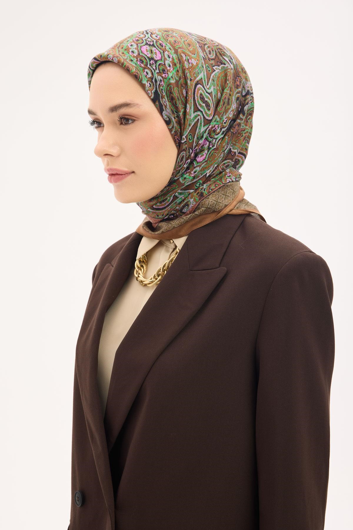 Arve Eşarp Viona Taba 90x90
