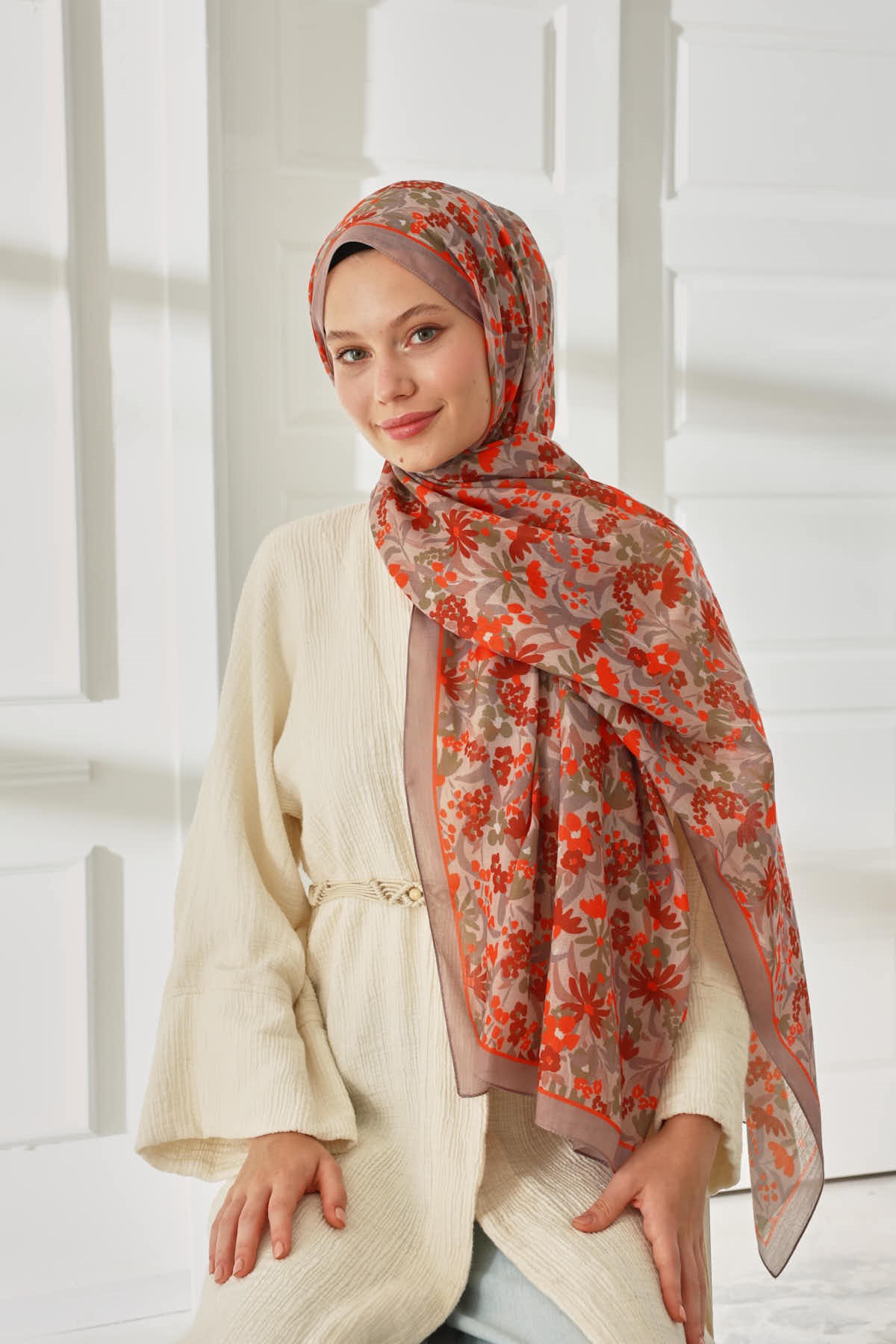 Silk Home Desenli Soft Şal 70019-03