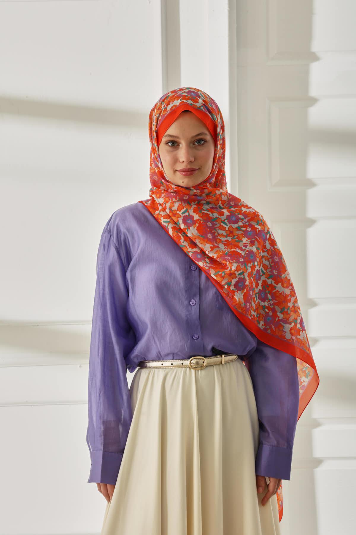 Silk Home Desenli Soft Şal 70021-02