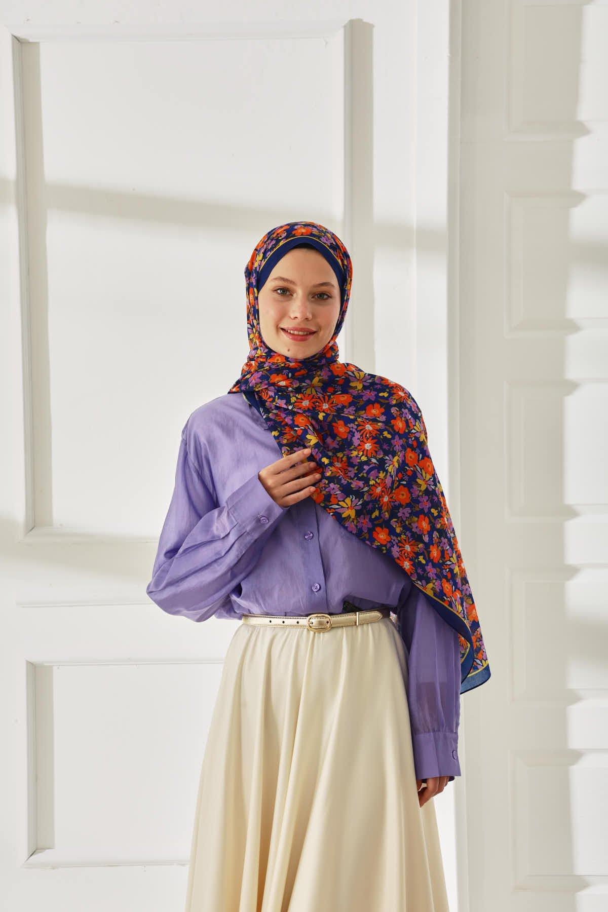 Silk Home Desenli Soft Şal 70021-03