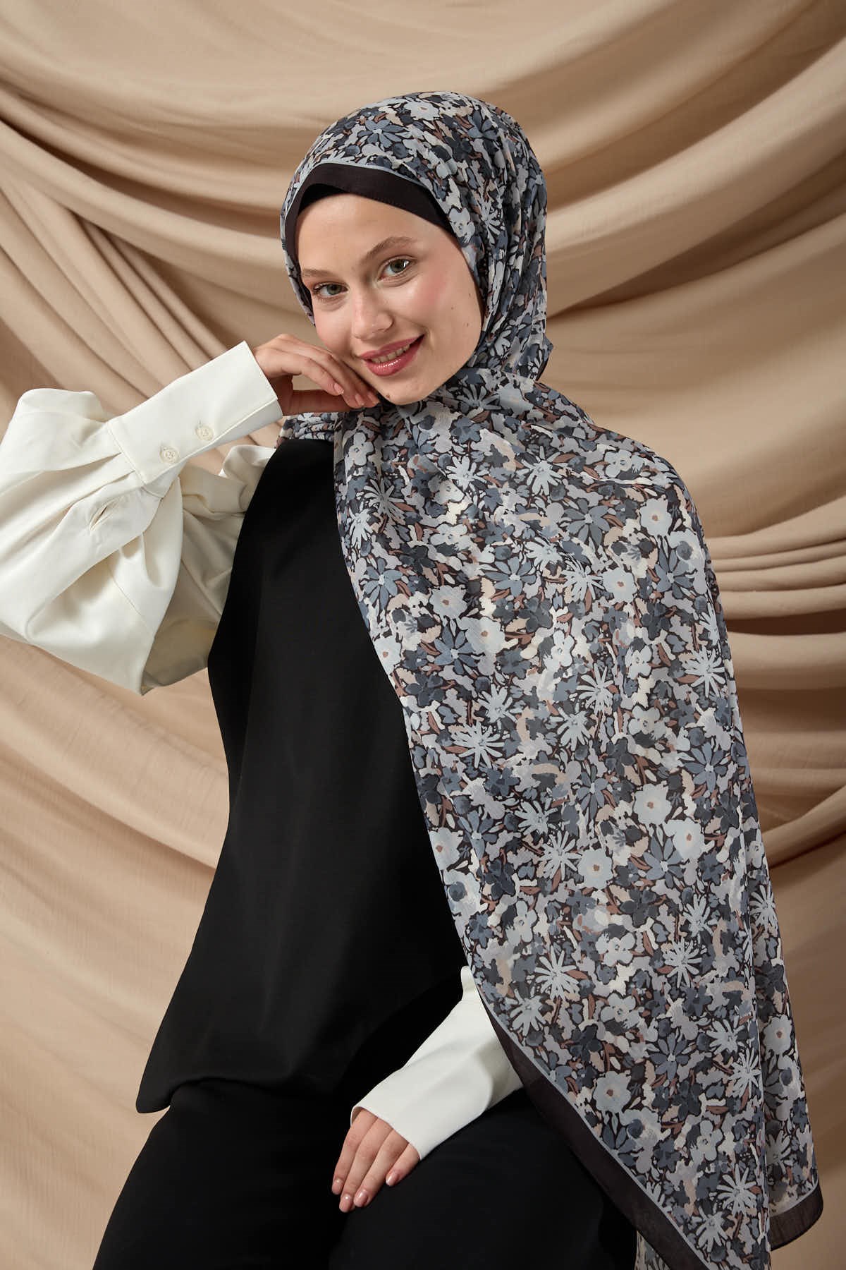 Silk Home Desenli Soft Şal 70021-15