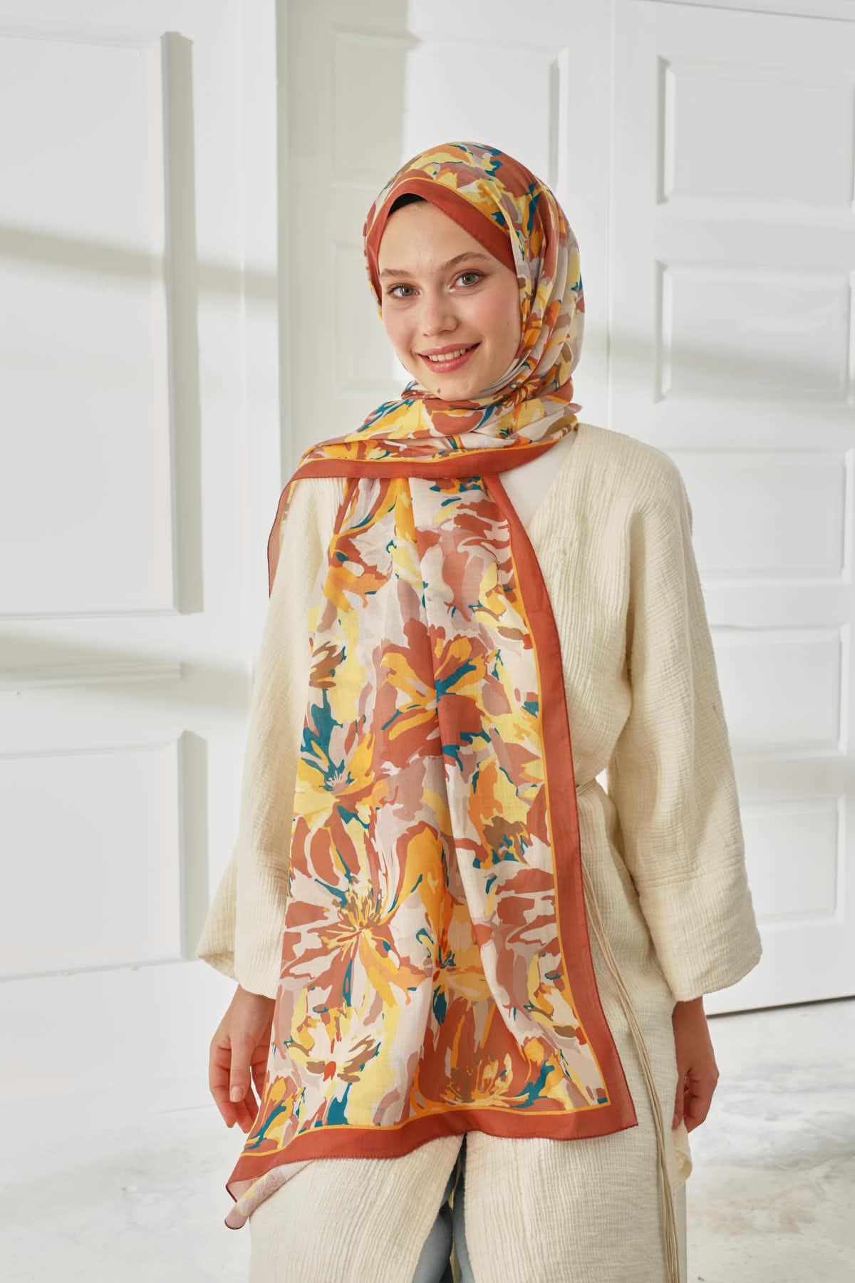 Silk Home Desenli Soft Şal 70023-04