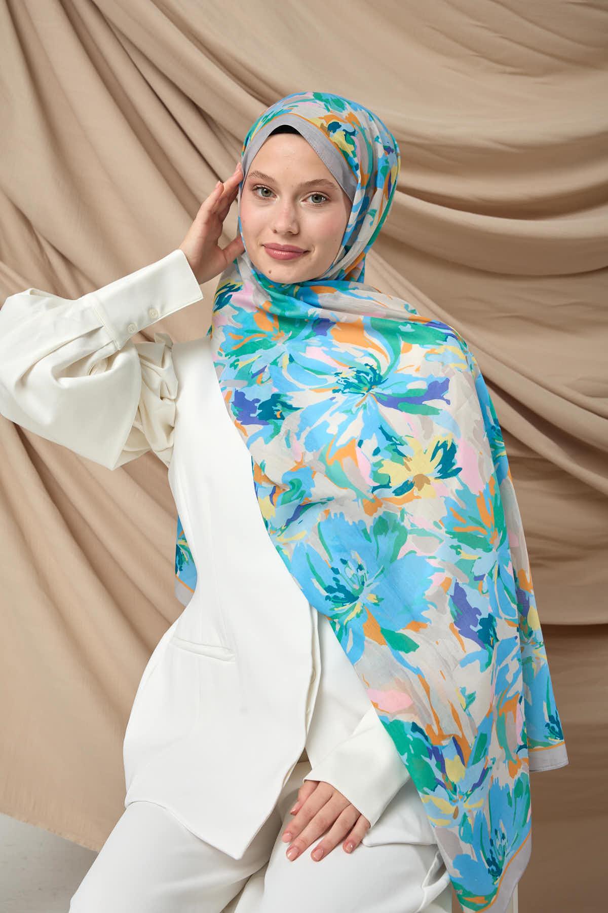 Silk Home Desenli Soft Şal 70023-14